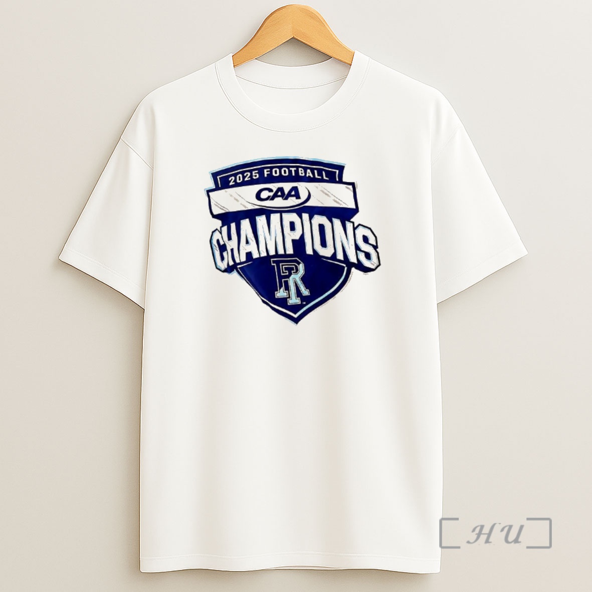 Officials 2025 Caa Football Champions Rhode Island Rams Premium Shirt Sweatshirt Tee