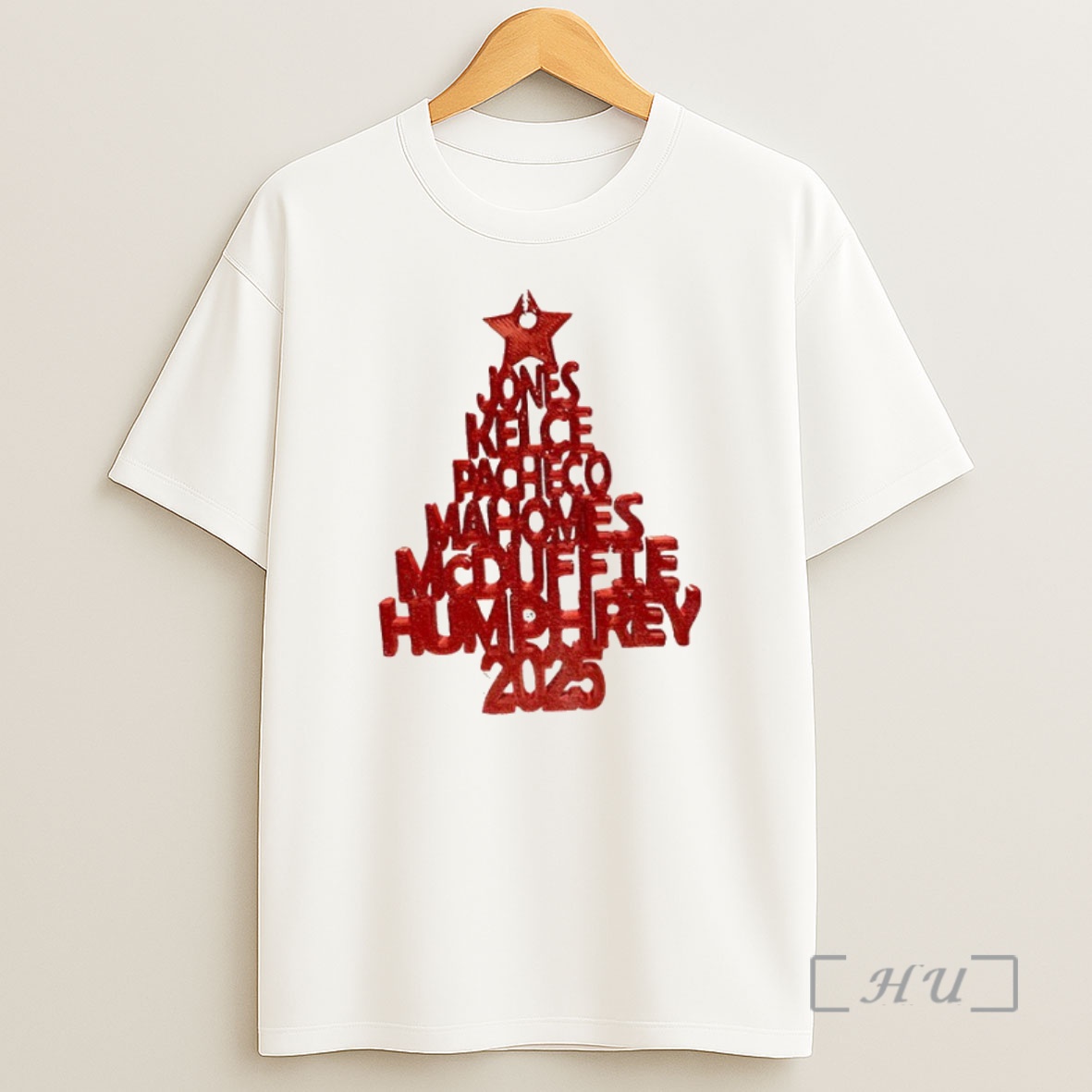 Officials 2025 Kansas City Chiefs Christmas Tree Premium Shirt Sweatshirt Tee