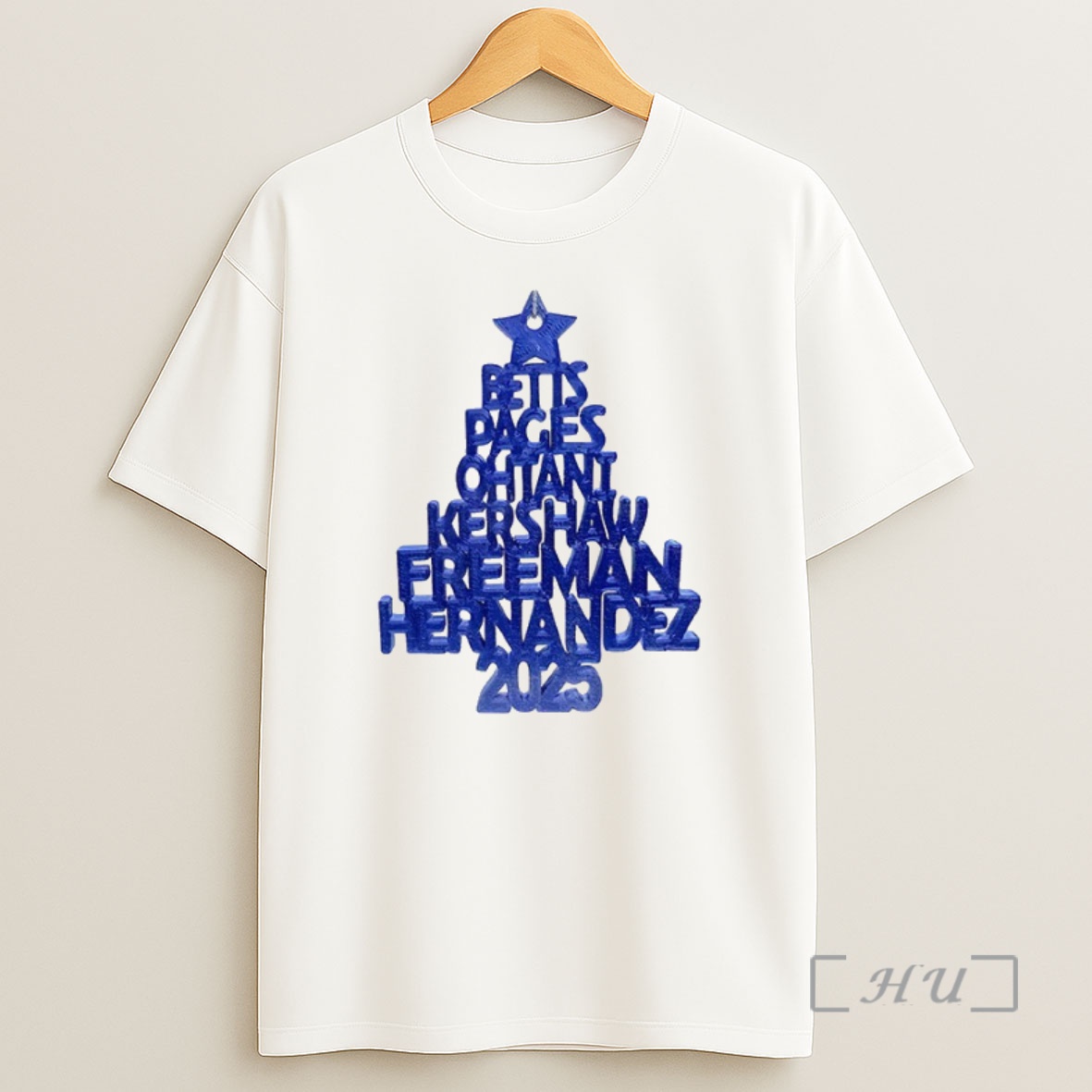 Officials 2025 Los Angeles Dodgers Christmas Tree Premium Shirt Sweatshirt Tee