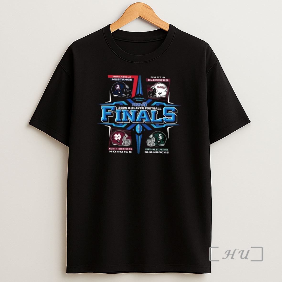 Officials 2025 Mhsaa 8 Player Football Championships Premium Shirt Sweatshirt Tee