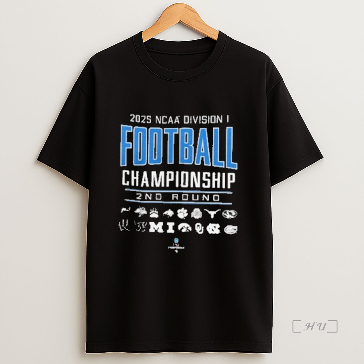 Officials 2025 Ncaa D1 Football Championship 2nd Round Premium Shirt Sweatshirt Tee