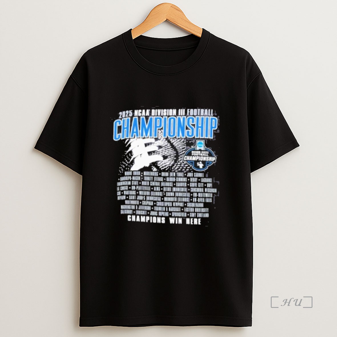 Officials 2025 Ncaa Diii Football Championship Premium Shirt Sweatshirt Tee