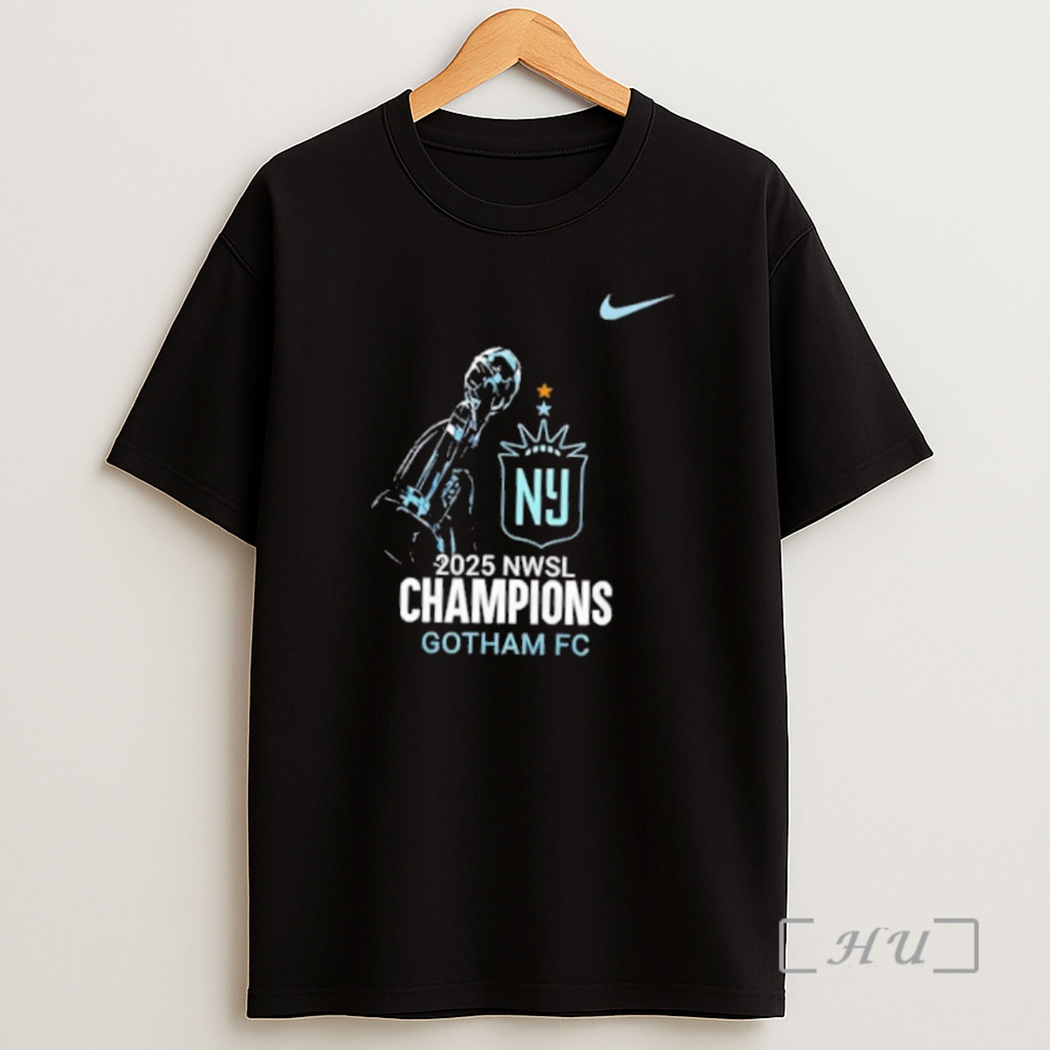 Officials 2025 Nwsl Champions Gotham Fc All Players 2 Sided Premium Shirt Sweatshirt Tee