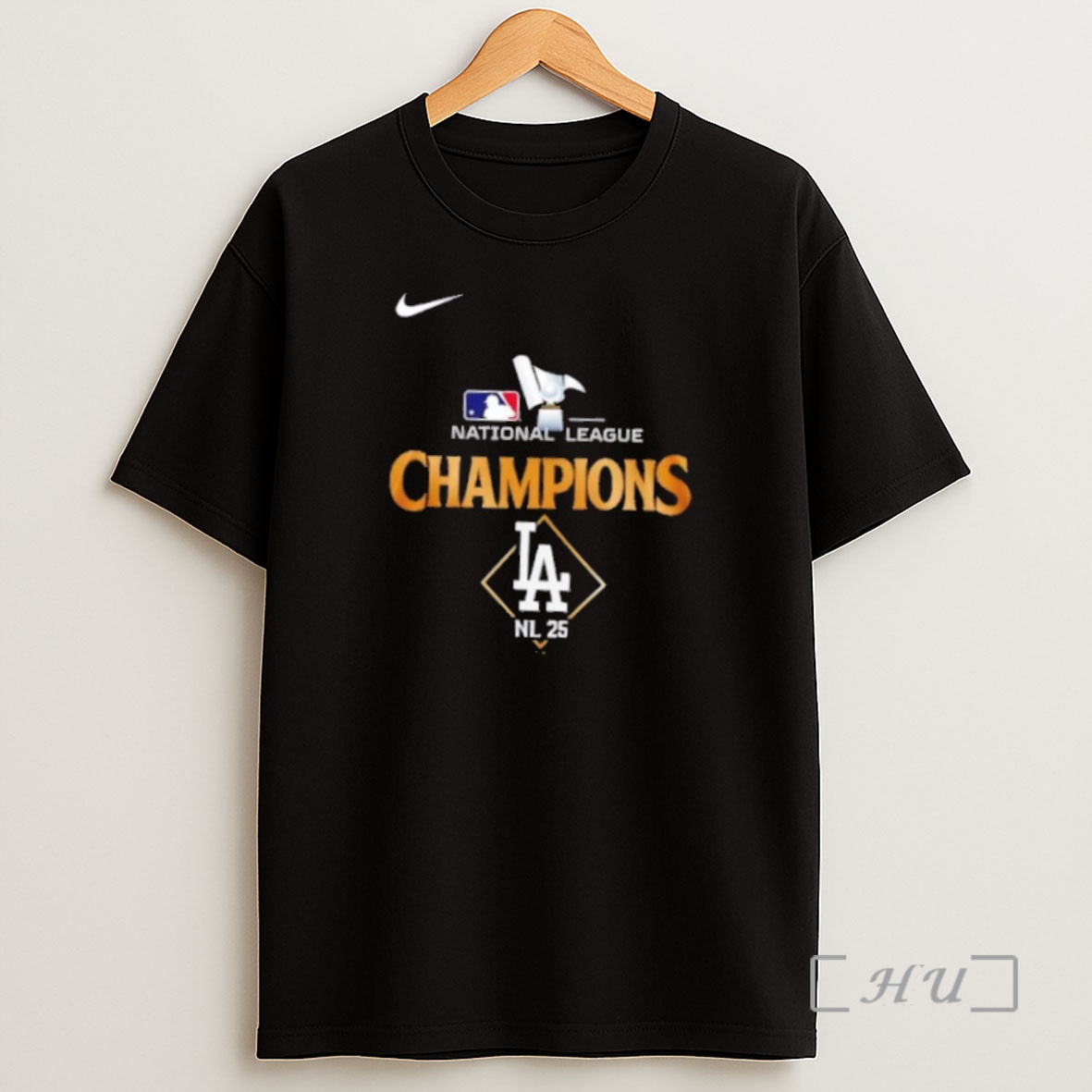 Officials 2025 National League Champions Los Angeles Dodgers 2 Sided Premium Shirt Sweatshirt Tee