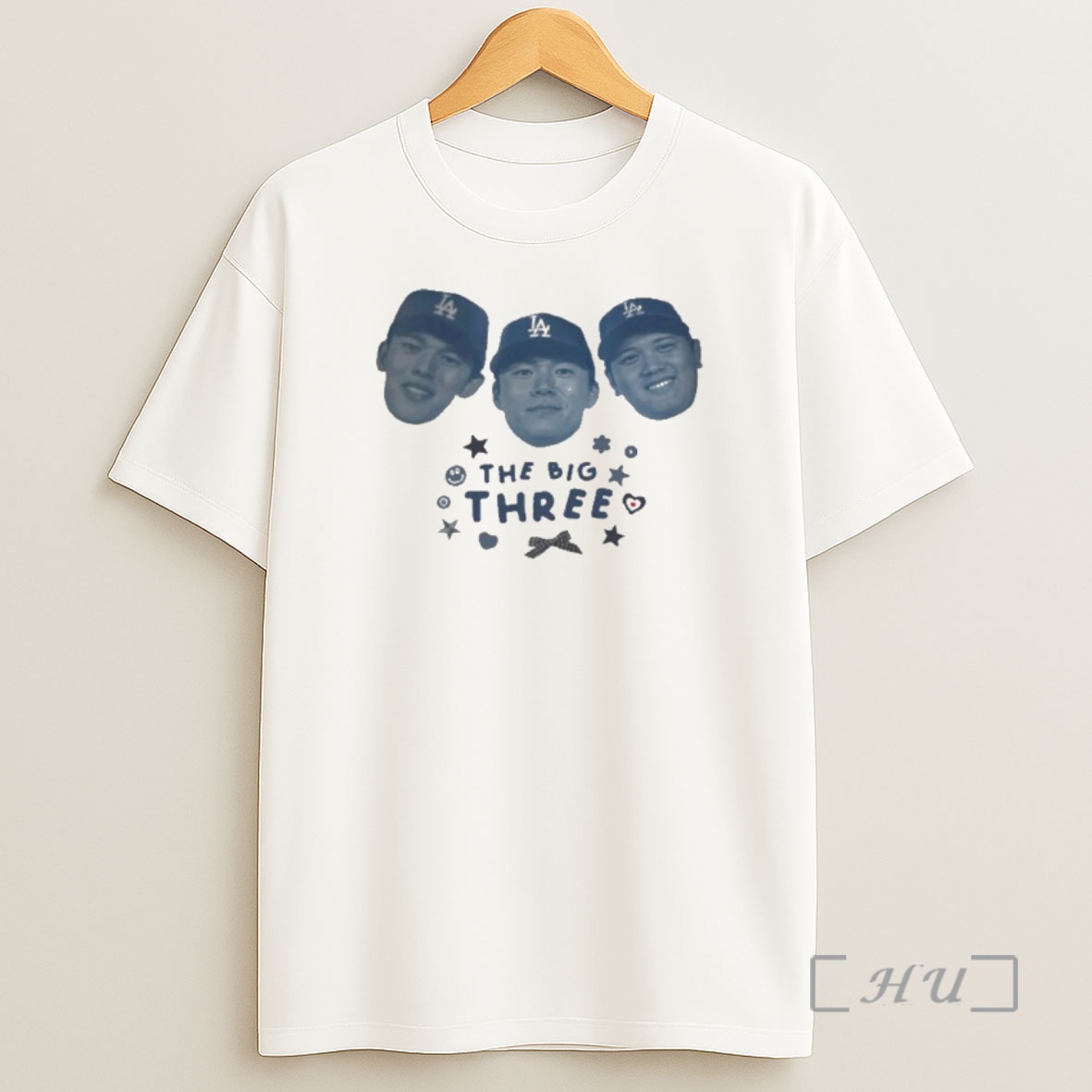 Officials 2025 The Big Three La Baseball Premium Shirt Sweatshirt Tee