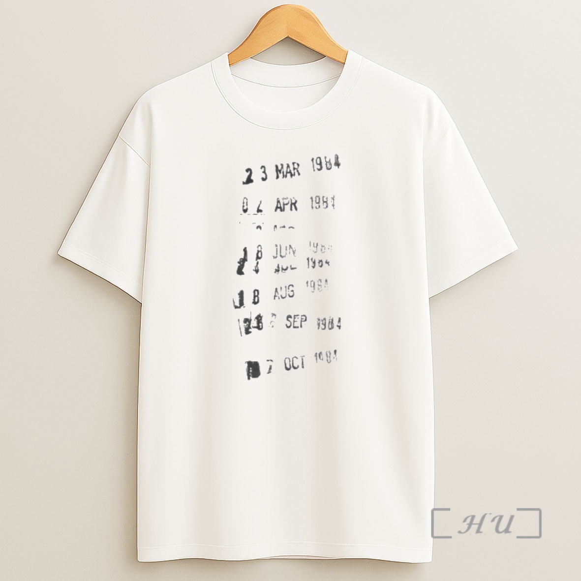 Officials 23 Mar 1984 02 Apr 1984 Library Stamp Premium Shirt Sweatshirt Tee