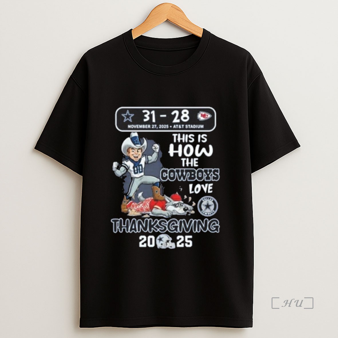 Officials 31 28 This Is How The Cowboys Live Thanksgiving 2025 Premium Shirt Sweatshirt Tee
