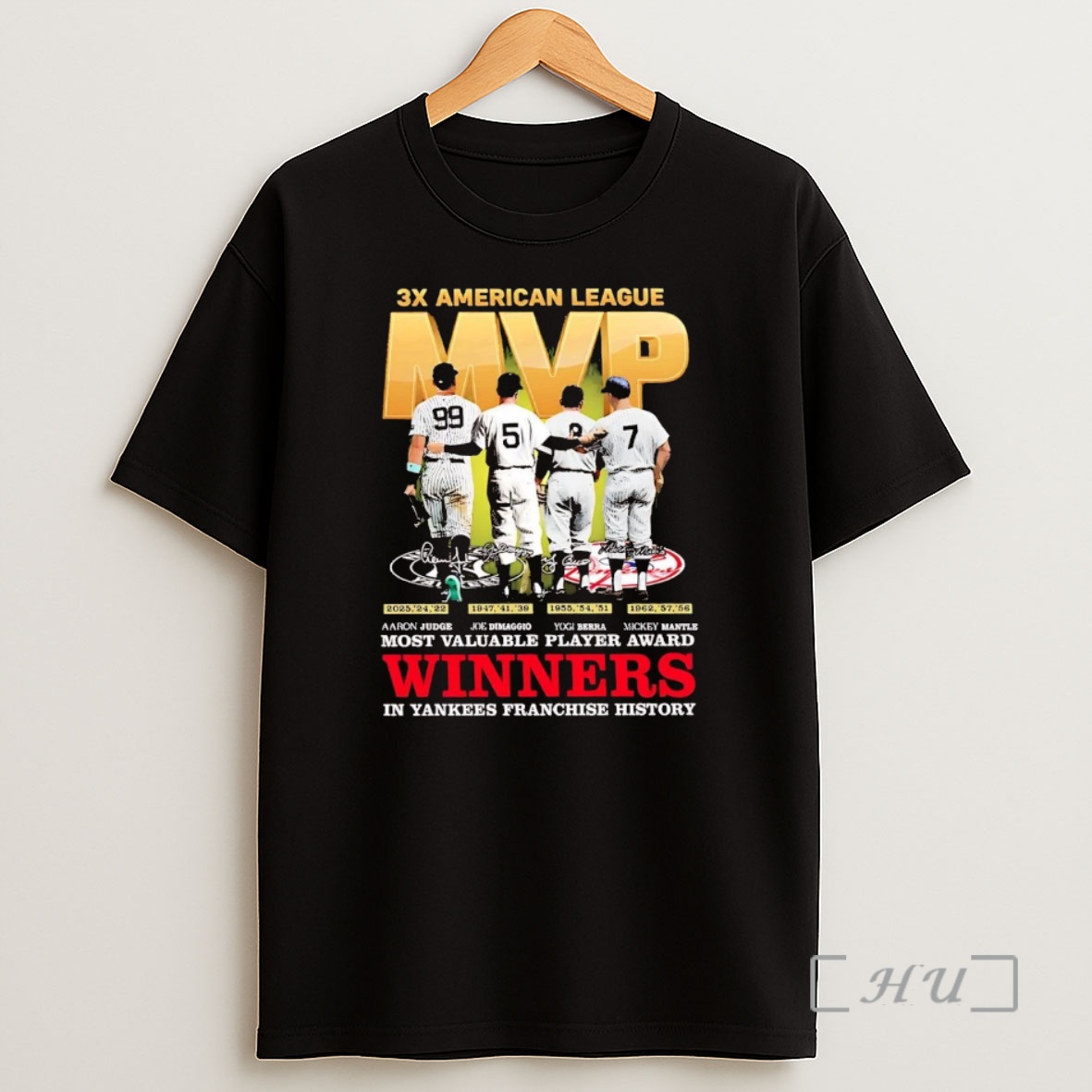 Officials 3x American League Mvp Winners In Yankees Franchise History Premium Shirt Sweatshirt Tee