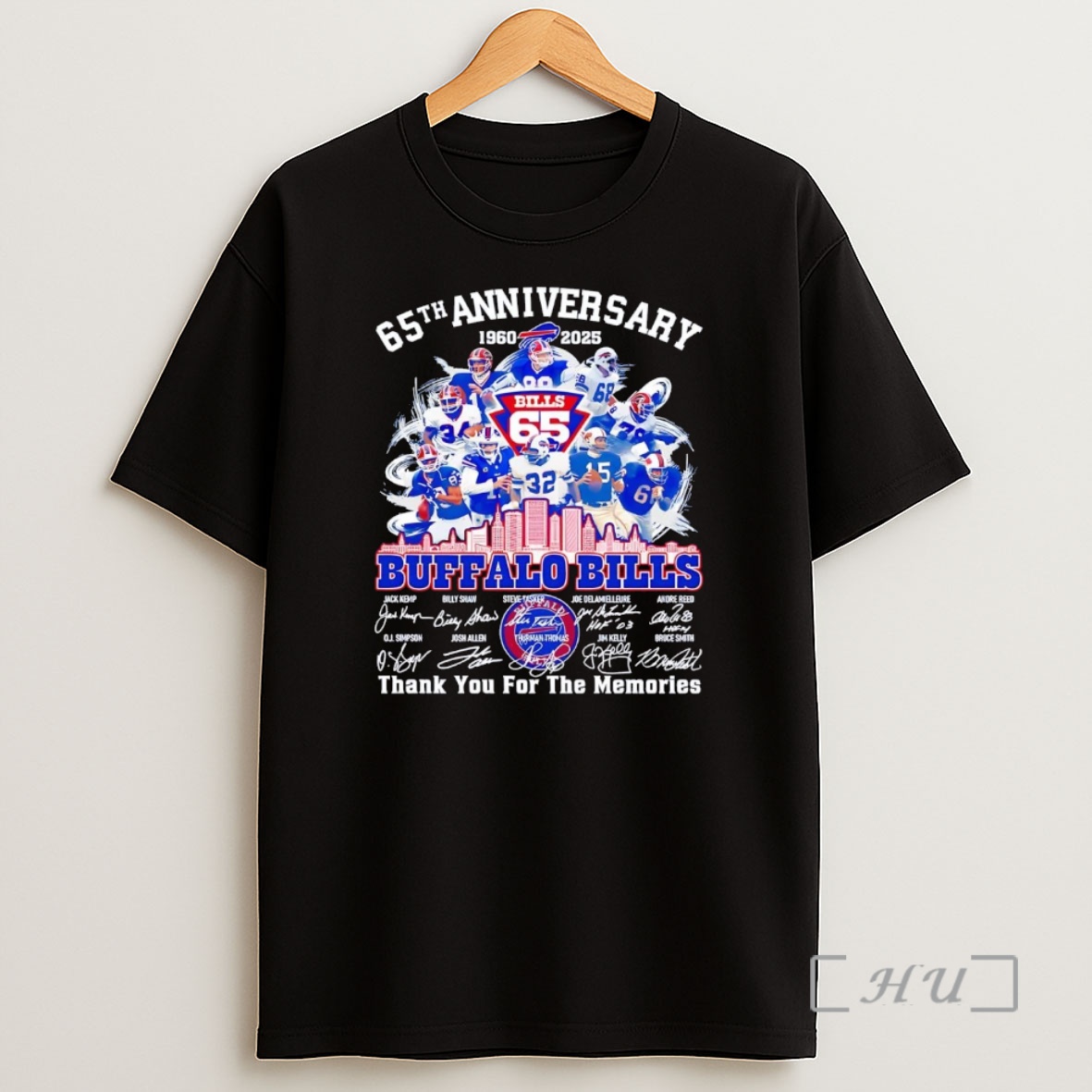 Officials 56th Anniversary 1960 2025 Buffalo Bills Team Players Premium Shirt Sweatshirt Tee