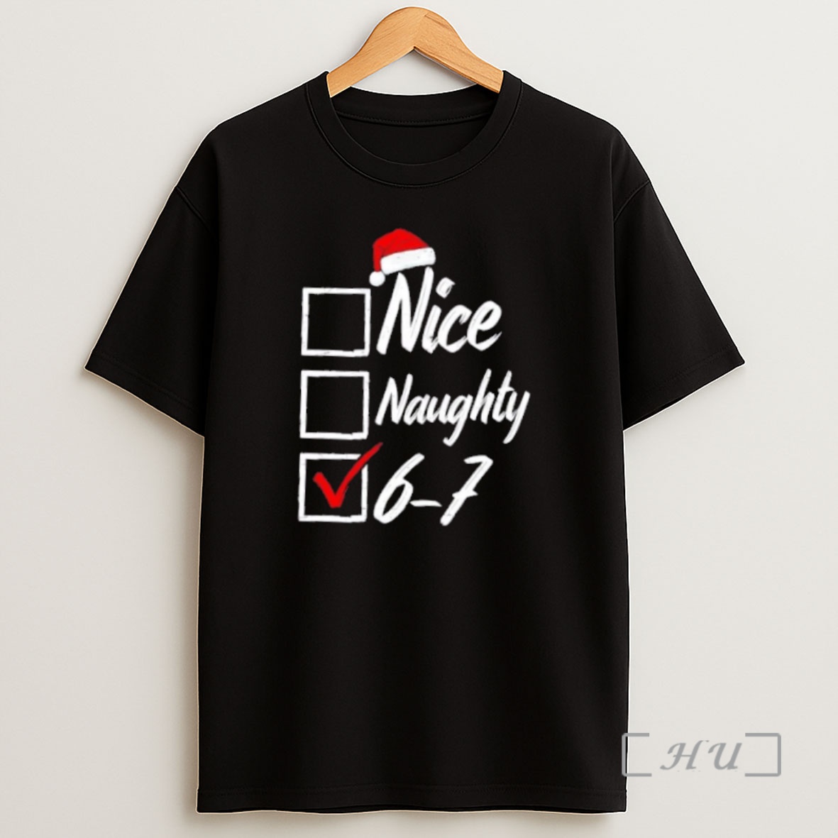 Officials 6 7 Meme Nice Naughty 67 Christmas Brain Rot Premium Shirt Sweatshirt Tee