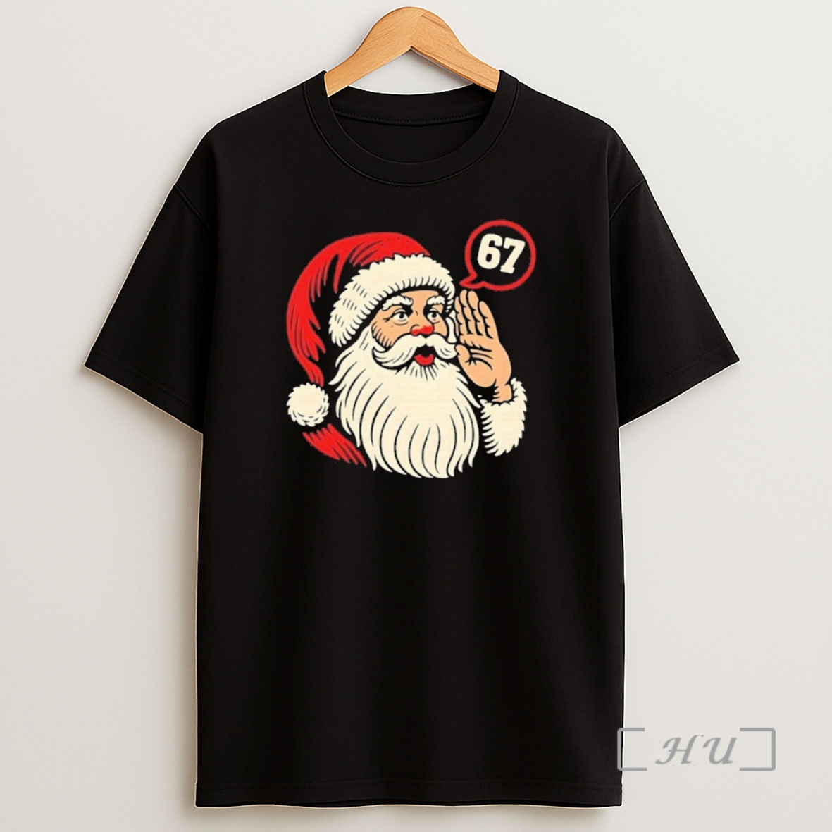 Officials 67 Christmas Six Seven Meme Brainrot Santa Claus Premium Shirt Sweatshirt Tee