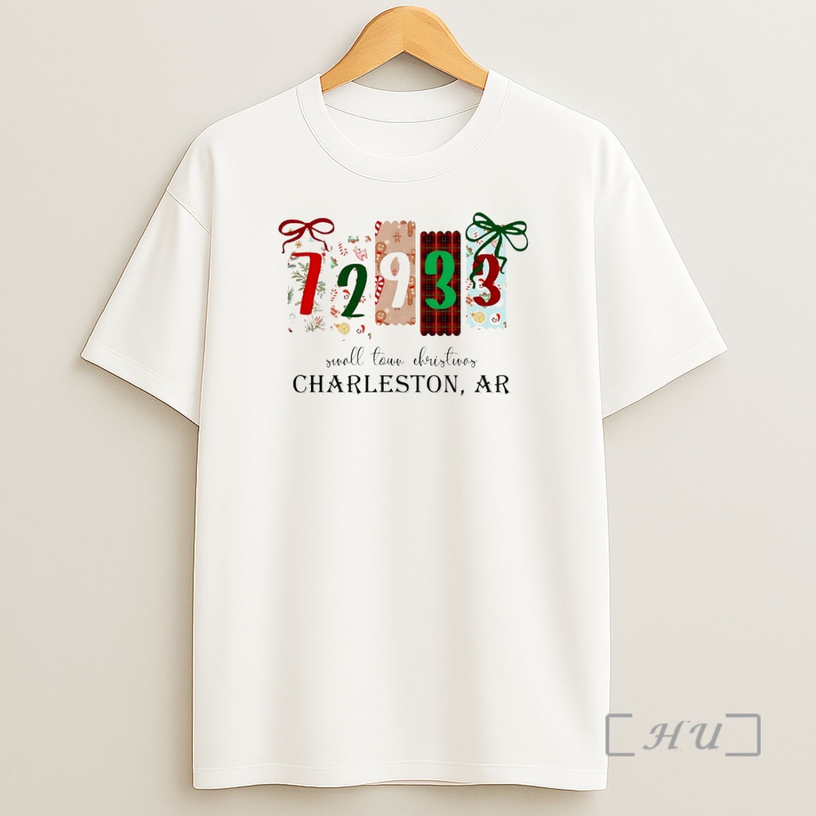 Officials 72933 Small Town Christmas Charleston Premium Shirt Sweatshirt Tee