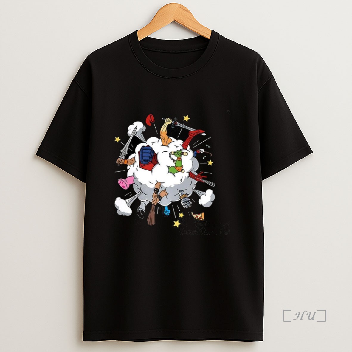Officials 80s Cartoon Characters Fighting Premium Shirt Sweatshirt Tee