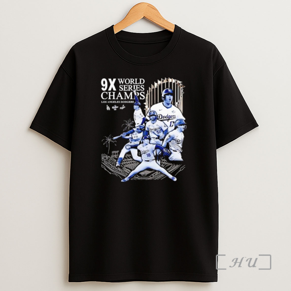 Officials 9x World Series Champs Los Angeles Dodgers Ninth Win Premium Shirt Sweatshirt Tee