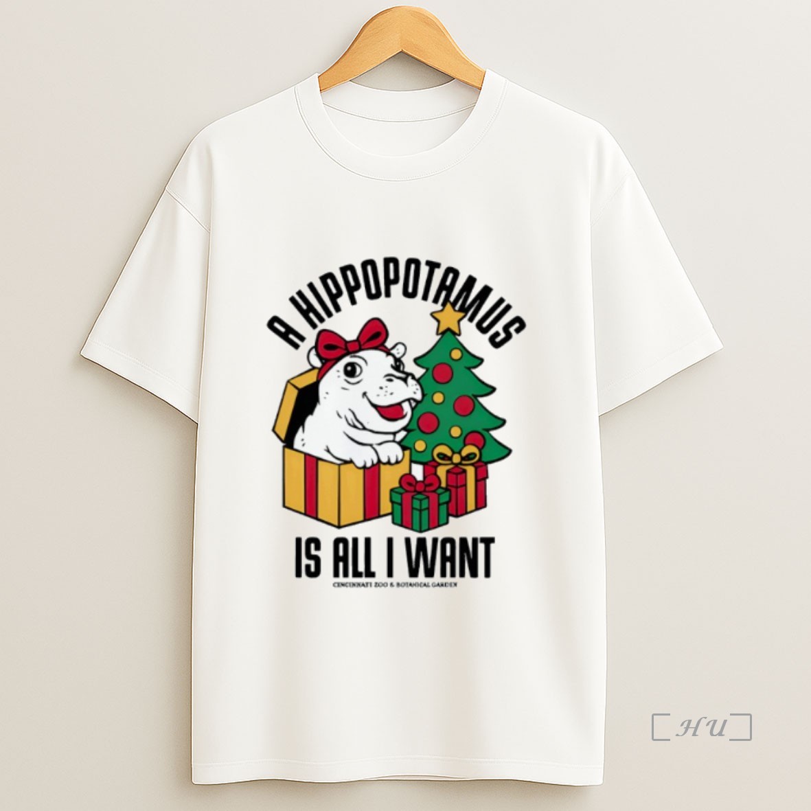 Officials A Hippopotamus Is All I Want Christmas Premium Shirt Sweatshirt Tee