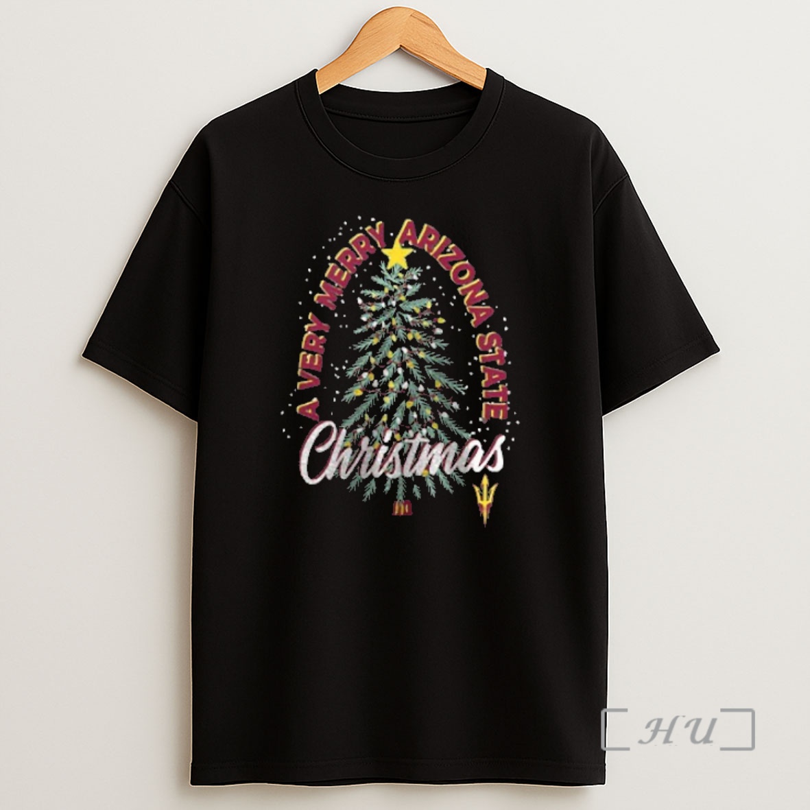 Officials A Very Merry Arizona Christmas Tree Arizona State Sun Devils Premium Shirt Sweatshirt Tee