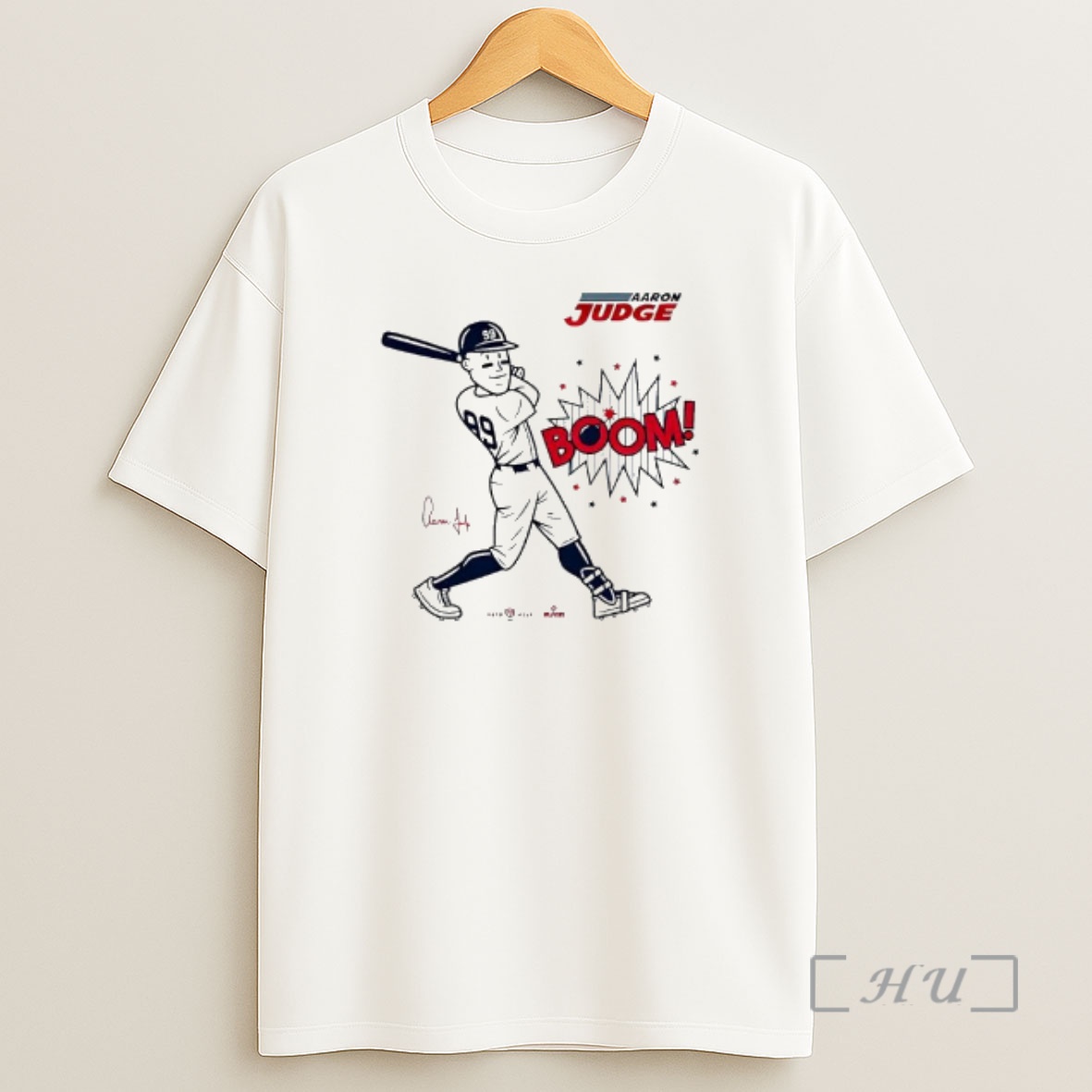 Officials Aaron Judge Big Aj Brings The Boom Signature Premium Shirt Sweatshirt Tee