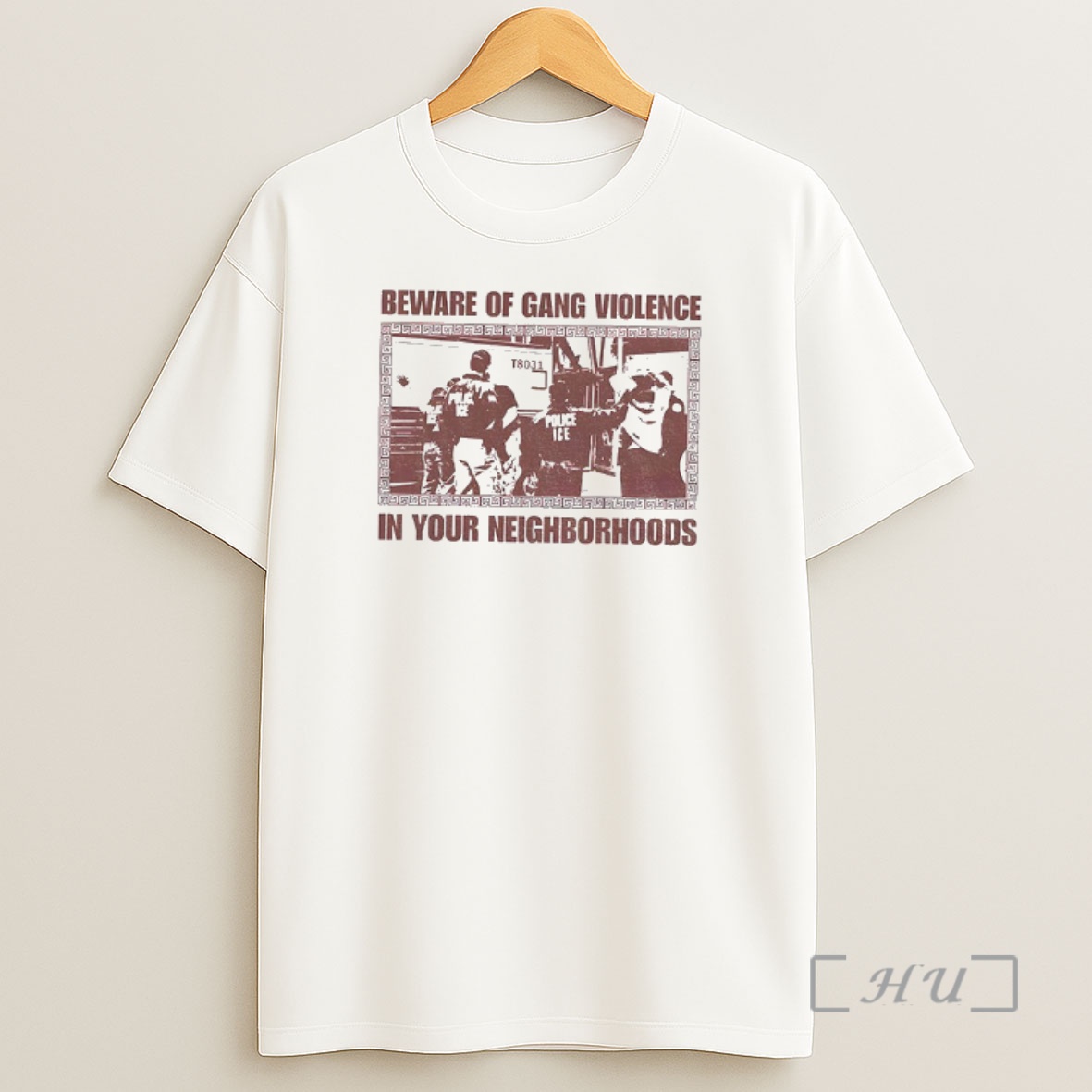 Officials Abolish Ice Social Justice Beware Of Gang Violence In Your Neighborhoods Premium Shirt Sweatshirt Tee