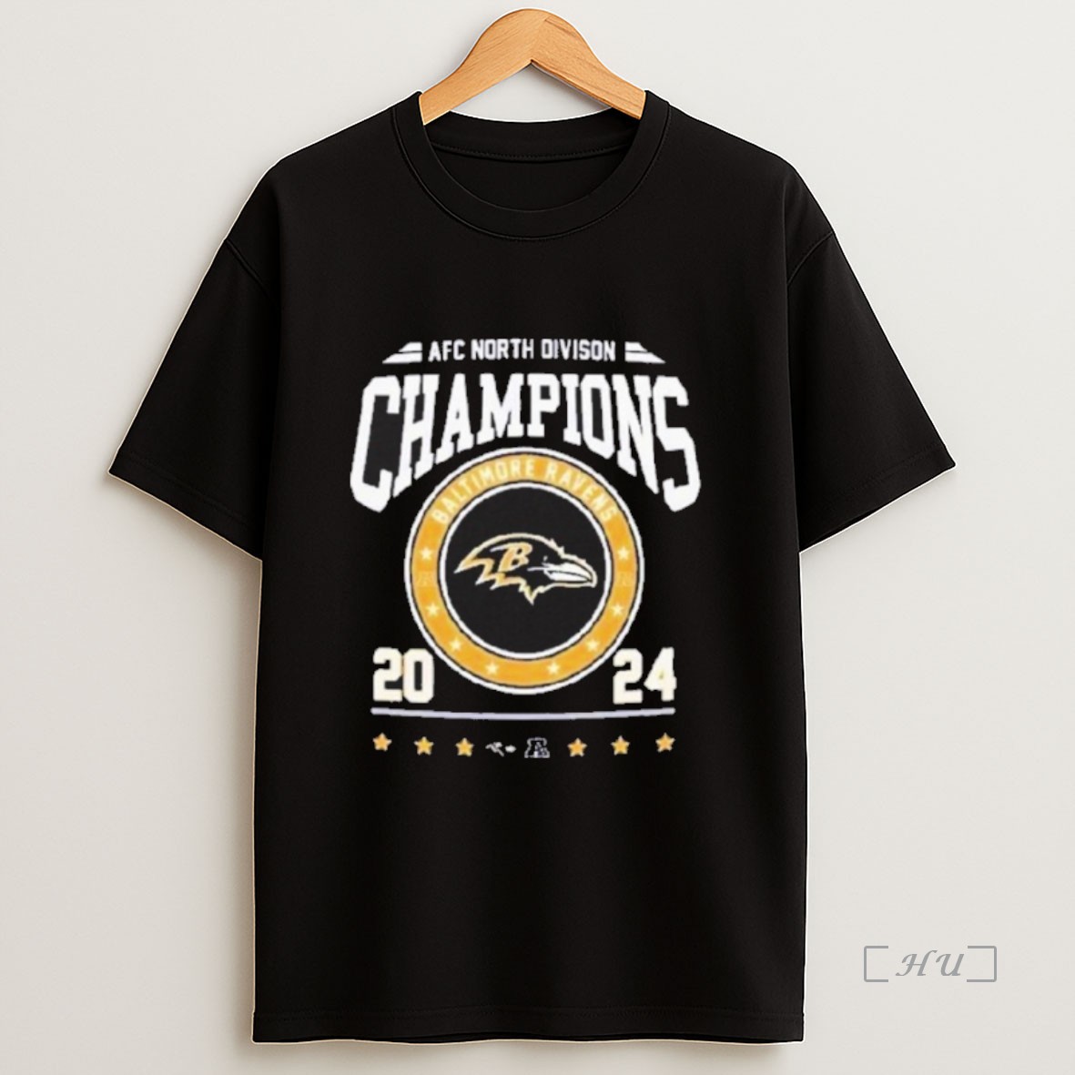 Officials Afc North Division Champions 2024 Baltimore Ravens Premium Shirt Sweatshirt Tee