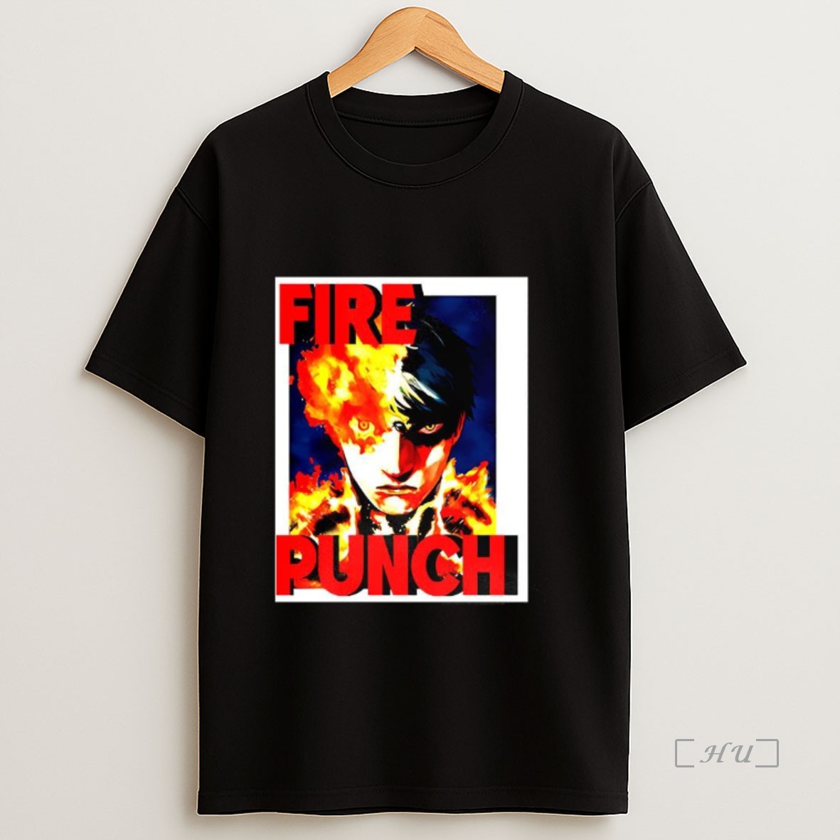 Officials Agni Burning Half Face Fire Punch Manga Premium Shirt Sweatshirt Tee