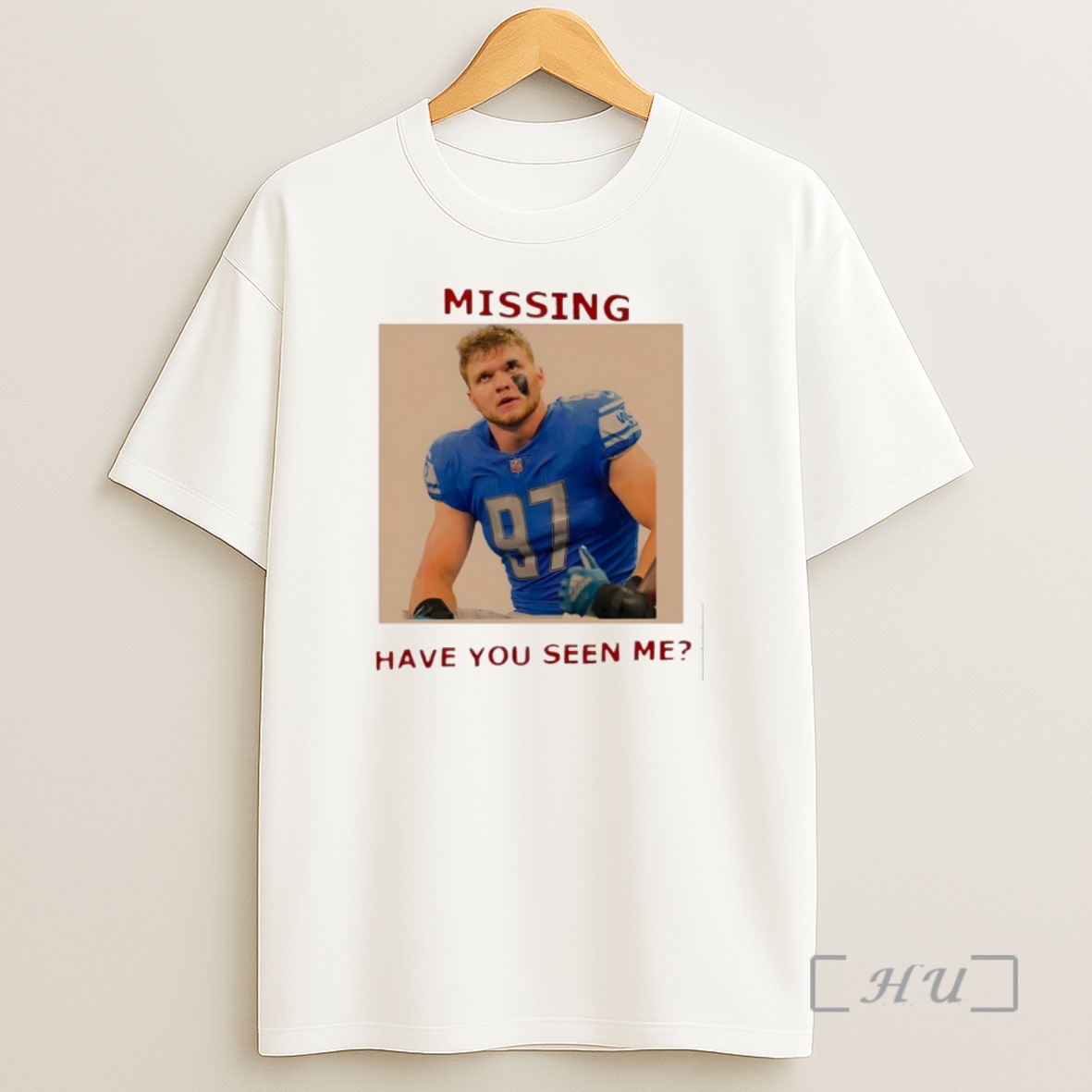 Officials Aidan Hutchinson Detroit Lions Missing Have You Seen Me Nfl Football 2025 Premium Shirt Sweatshirt Tee