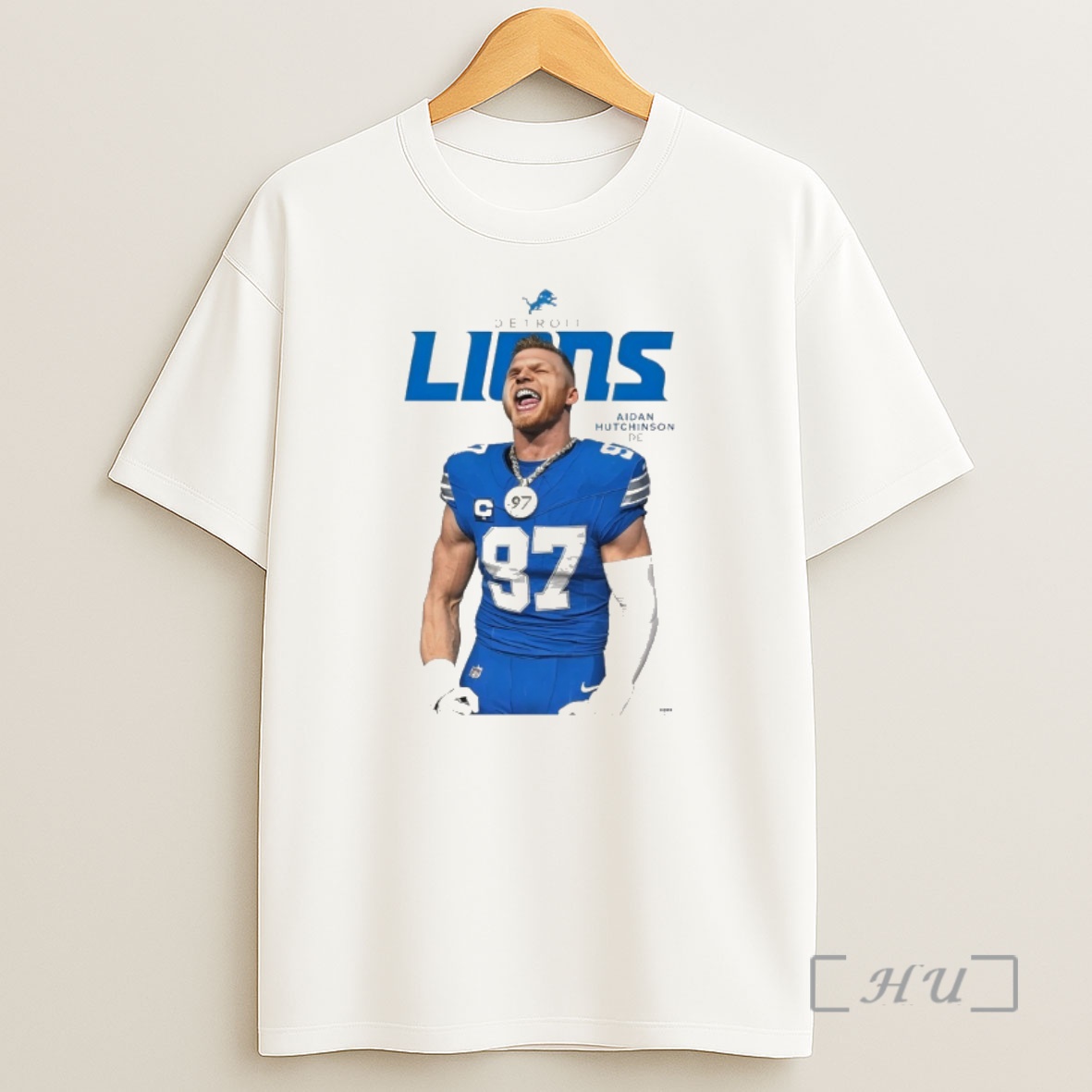 Officials Aidan Hutchinson Detroit Lions Nfl Draft Pro Bowl Nfl Football 2025 Premium Shirt Sweatshirt Tee