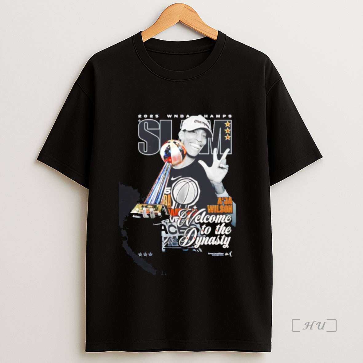 Officials Aja Wilson Las Vegas Aces Welcome To The Dynasty Premium Shirt Sweatshirt Tee