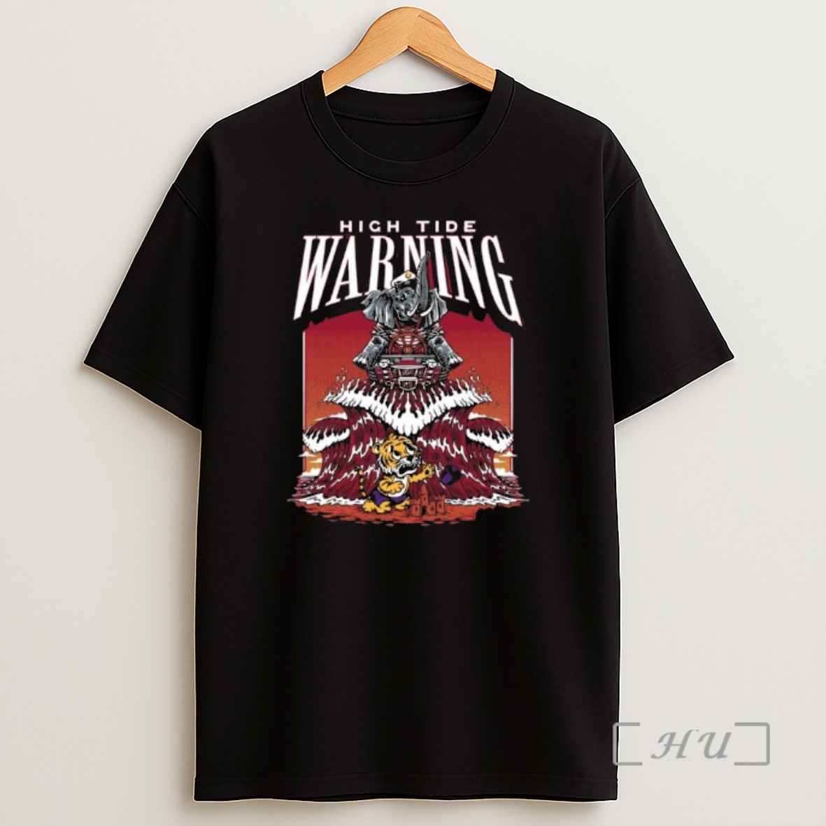 Officials Alabama Crimson Tide High Tide Warning Premium Shirt Sweatshirt Tee