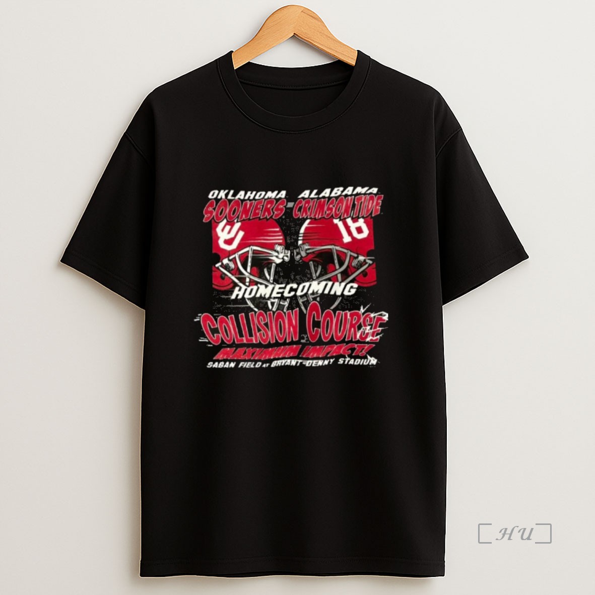 Officials Alabama Crimson Tide Vs Oklahoma Sooners 2025 Homecoming Collision Course Premium Shirt Sweatshirt Tee