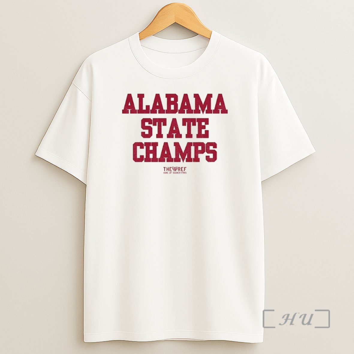 Officials Alabama Crimson Tide Football Alabama State Champs The Ref Home Of Sooner Fans Premium Shirt Sweatshirt Tee