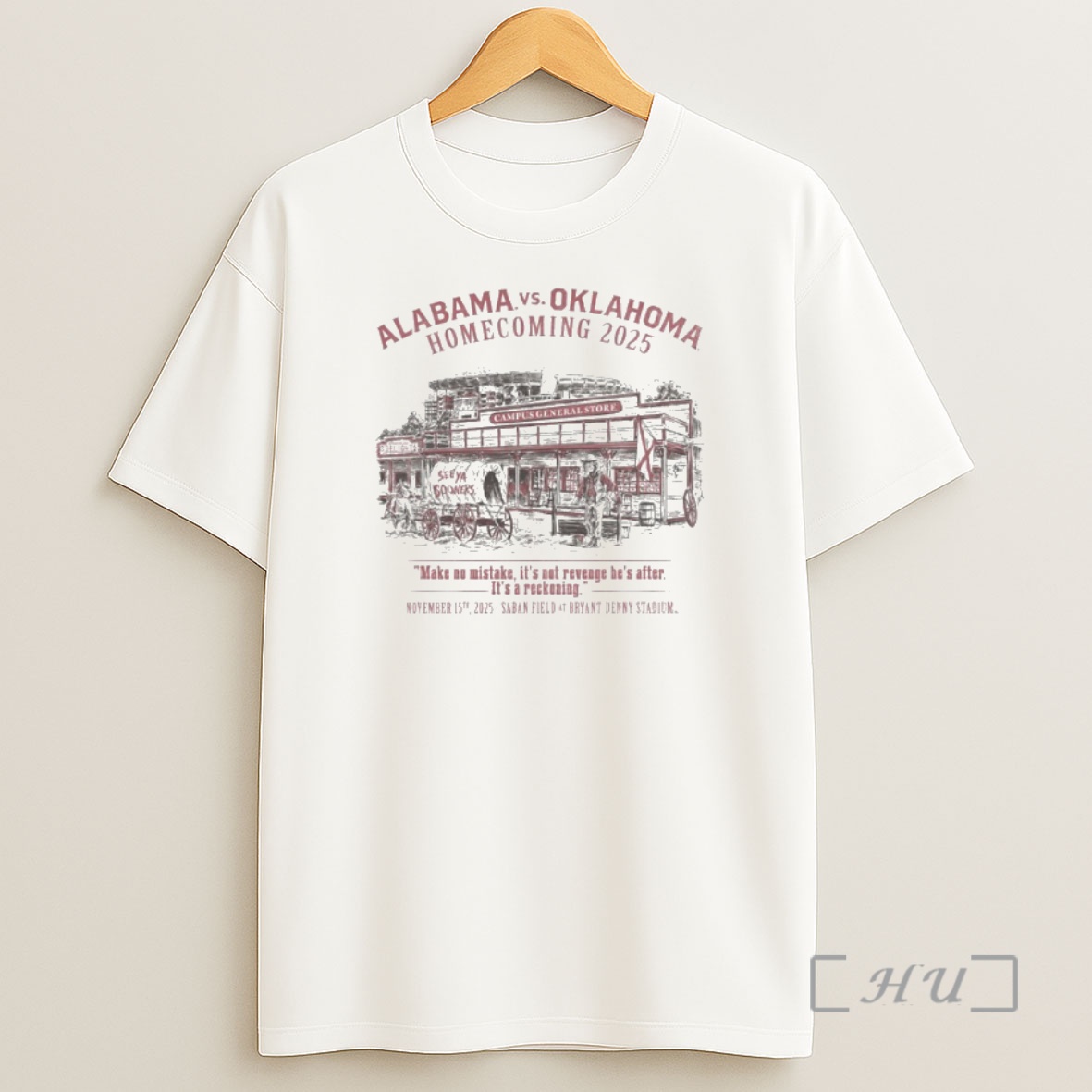 Officials Alabama Vs Oklahoma 2025 Homecoming Gameday Premium Shirt Sweatshirt Tee