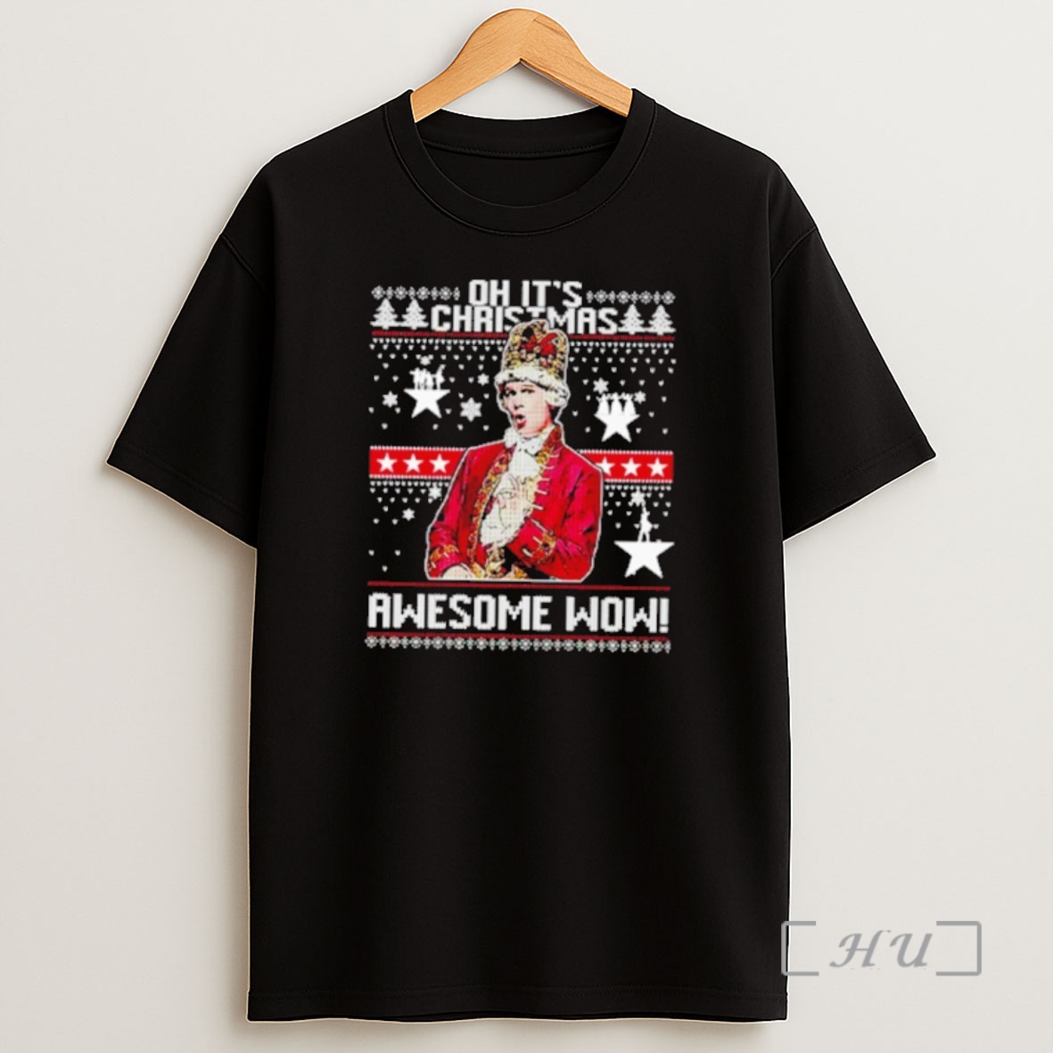 Officials Alexander Hamilton Oh Its Christmas Awesome Wow Ugly Christmas Sweat Premium Shirt Sweatshirt Tee