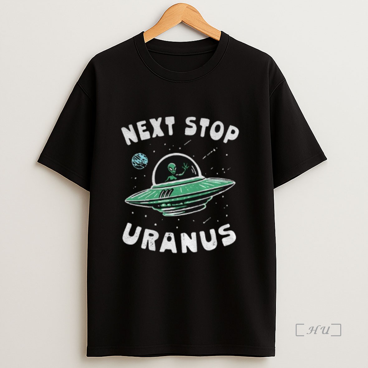 Officials Alien Ufo Space Next Stop Uranus Premium Shirt Sweatshirt Tee