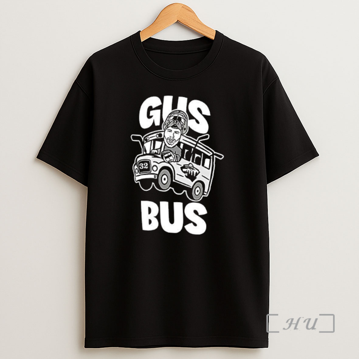 Officials All Aboard The Gus Bus Zach Parise Minnesota Wild Hockey Premium Shirt Sweatshirt Tee