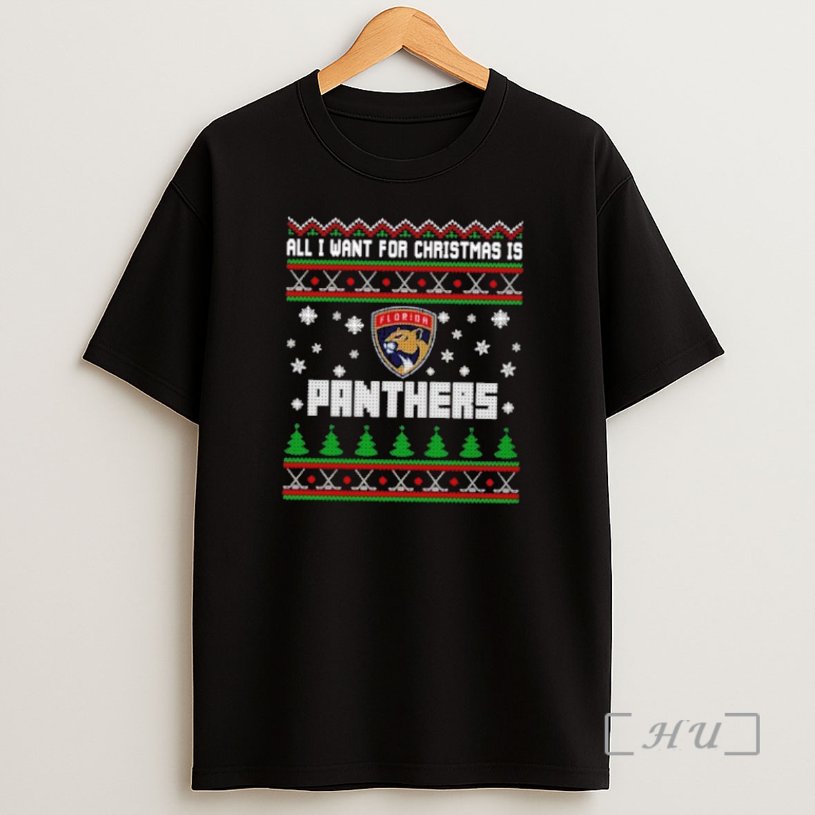 Officials All I Want For Christmas Is Carolina Panthers Ugly Christmas Sweat Premium Shirt Sweatshirt Tee