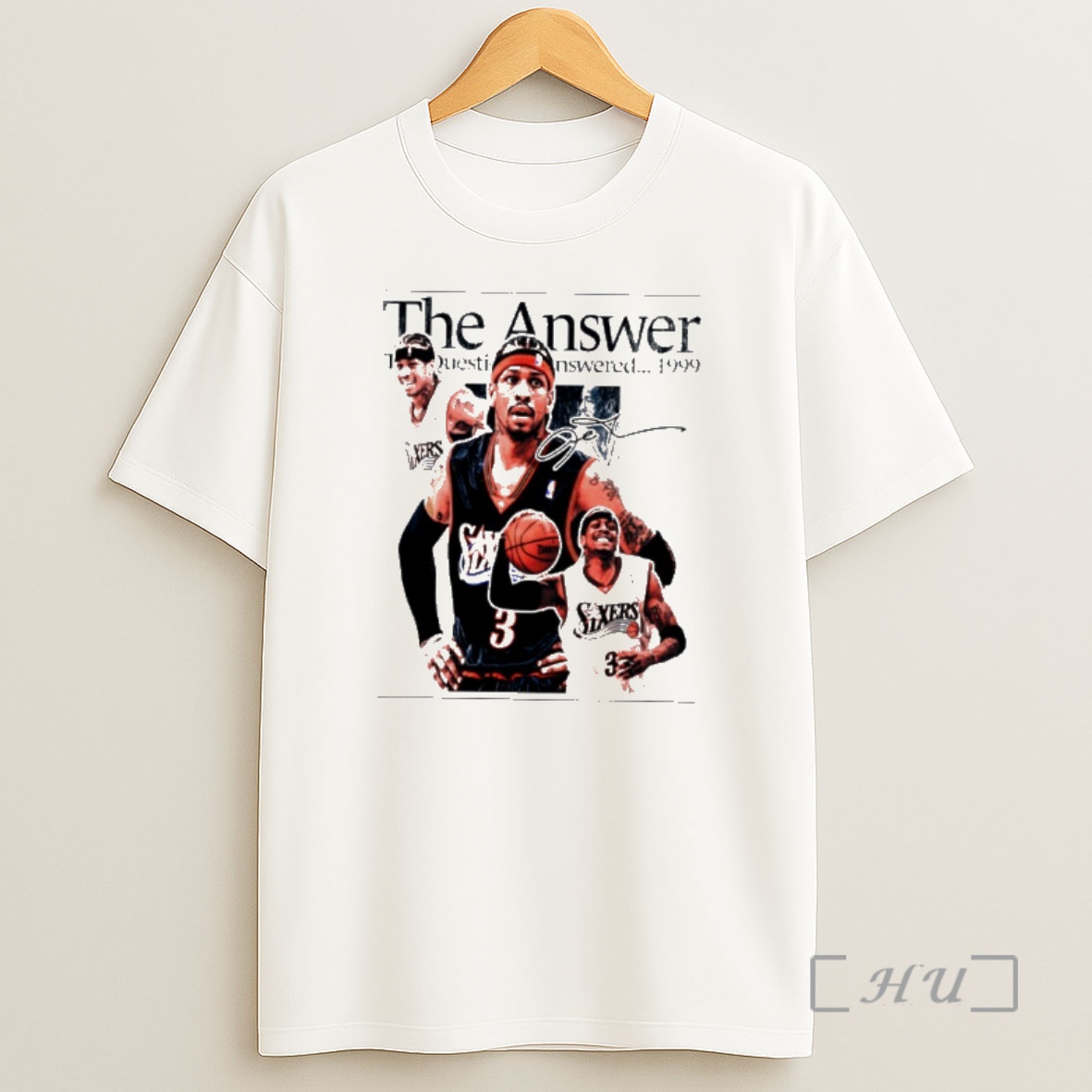 Officials Allen Iverson Nba Philadelphia 76ers The Answer Premium Shirt Sweatshirt Tee