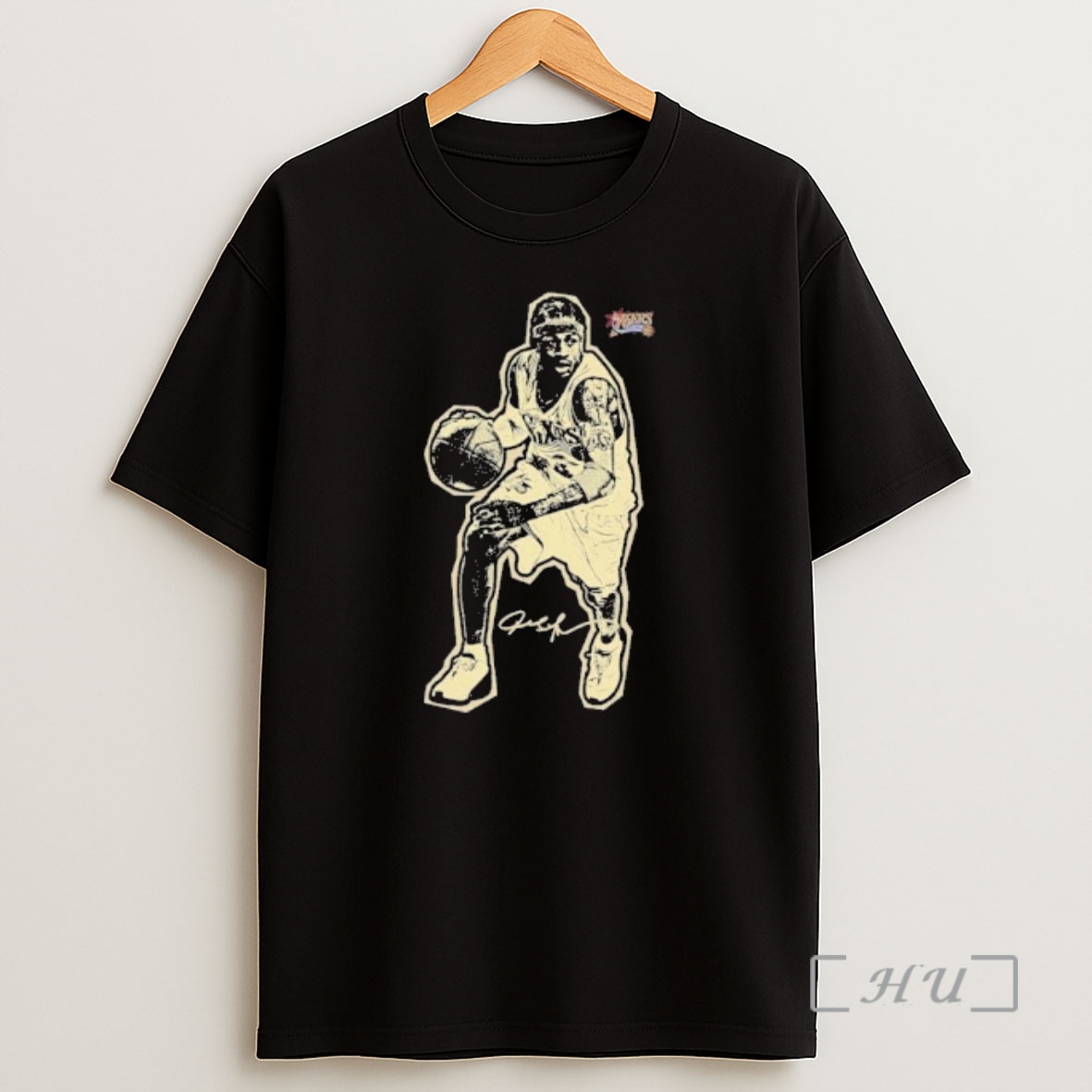 Officials Allen Iverson Philadelphia 76ers Blockbuster Player Premium Shirt Sweatshirt Tee