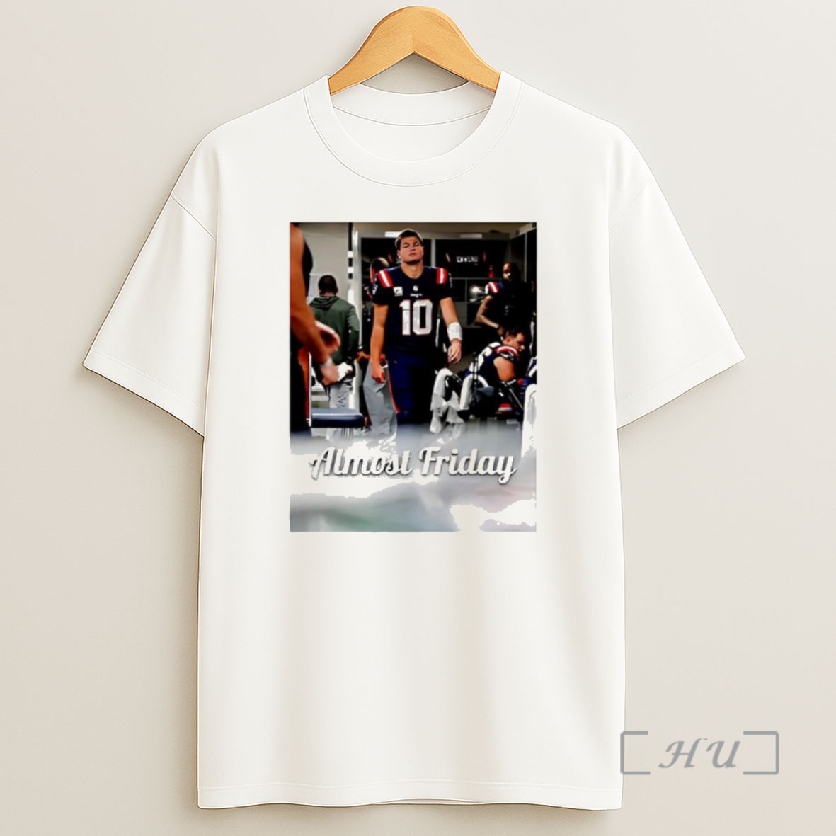 Officials Almost Friday Drake Maye Locker Room Of The New England Patriots Premium Shirt Sweatshirt Tee