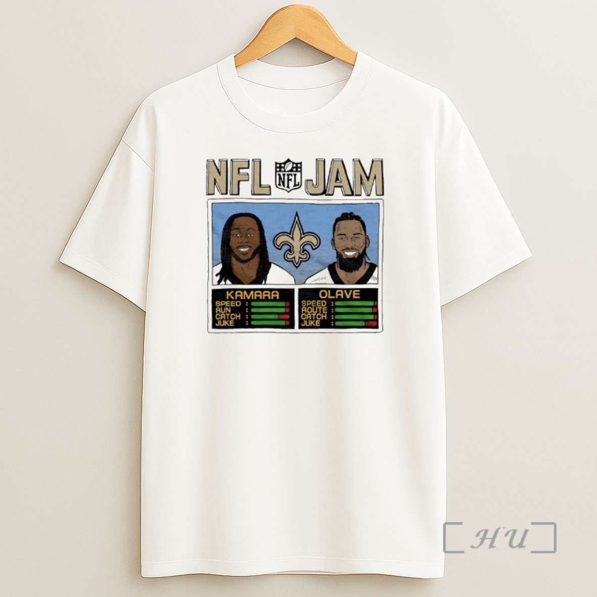 Officials Alvin Kamara And Chris Olave Nfl Jam New Orleans Saints Premium Shirt Sweatshirt Tee