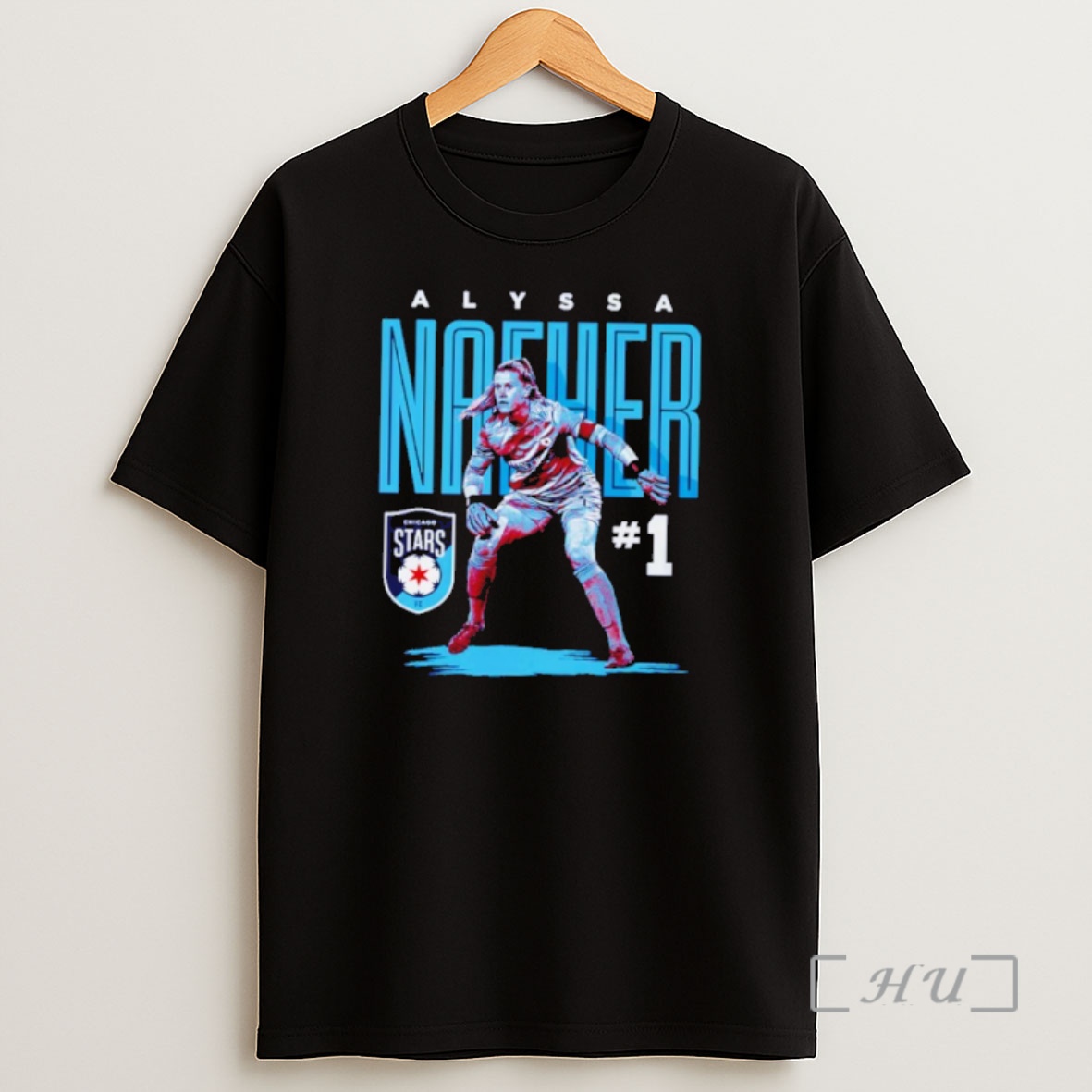 Officials Alyssa Naeher Chicago Stars Fc Player Graphic Premium Shirt Sweatshirt Tee
