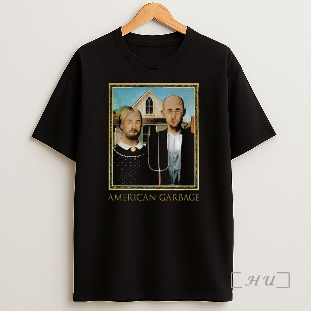 Officials American Gothic American Garbage Parody Premium Shirt Sweatshirt Tee