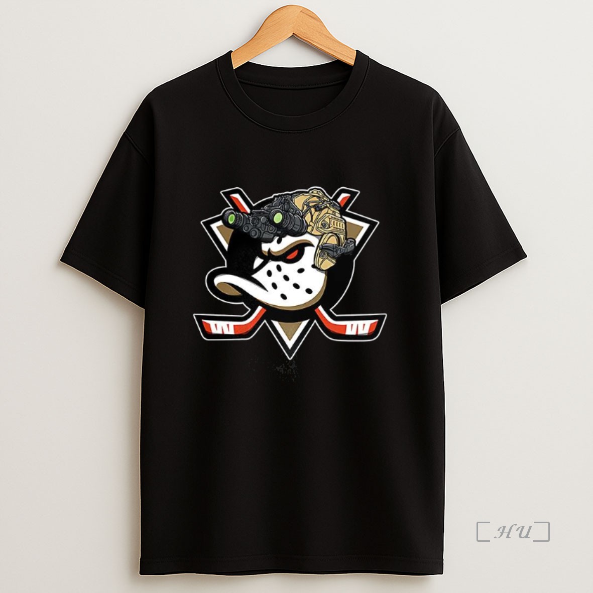 Officials Anaheim Ducks Hockey Soldier Logo Premium Shirt Sweatshirt Tee