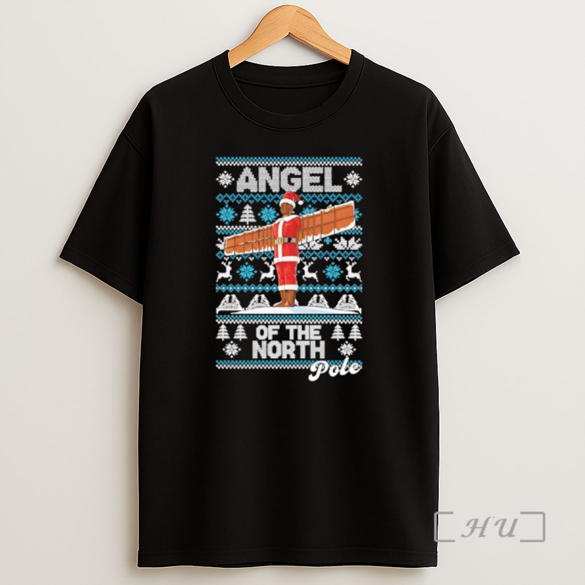 Officials Angel Of The North Pole Christmas Premium Shirt Sweatshirt Tee