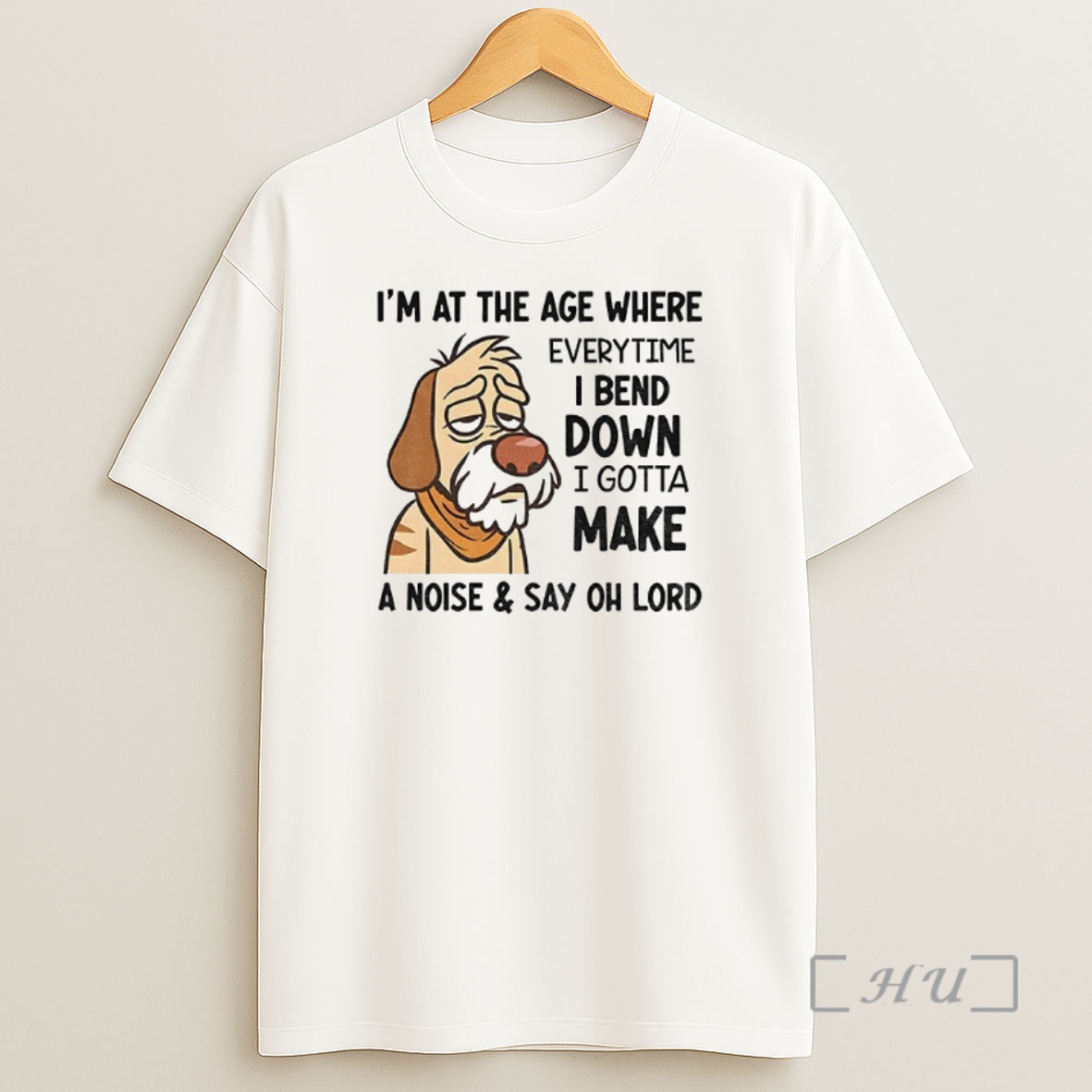 Officials Angry Dog Im At The Age Where Everytime I Bend Down I Gotta Make A Noise And Say Oh Lord Premium Shirt Sweatshirt Tee