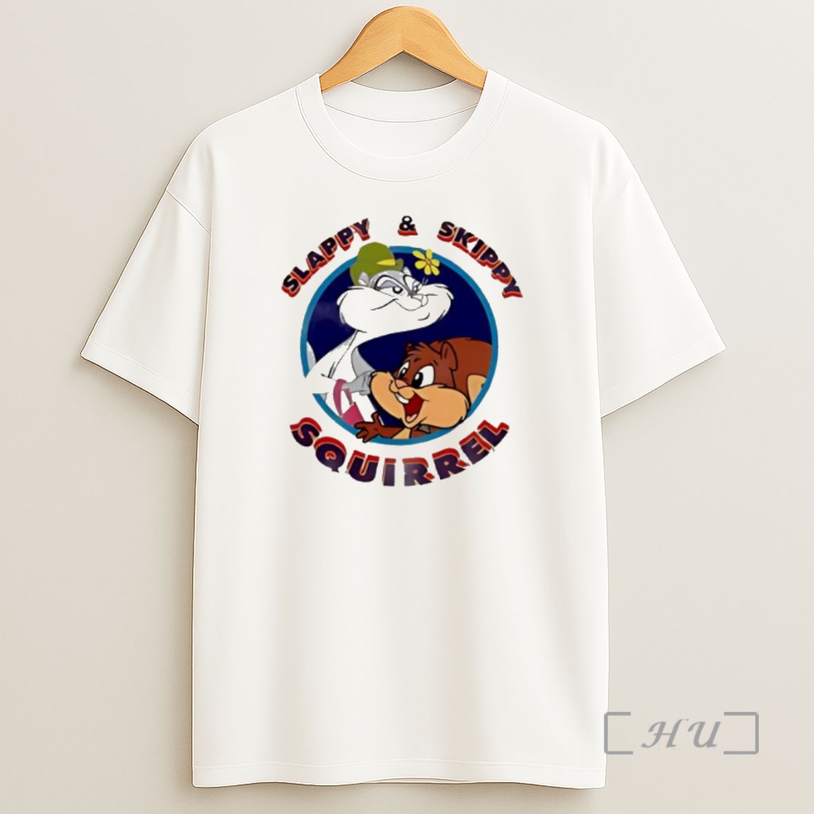 Officials Animaniacs Slappy And Skippy Squirrel Premium Shirt Sweatshirt Tee