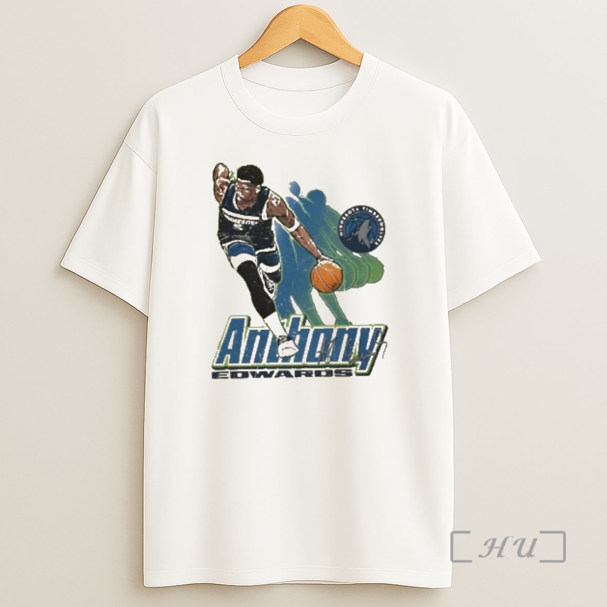 Officials Anthony Edwards Minnesota Timberwolves Basketball Retro Signature Premium Shirt Sweatshirt Tee