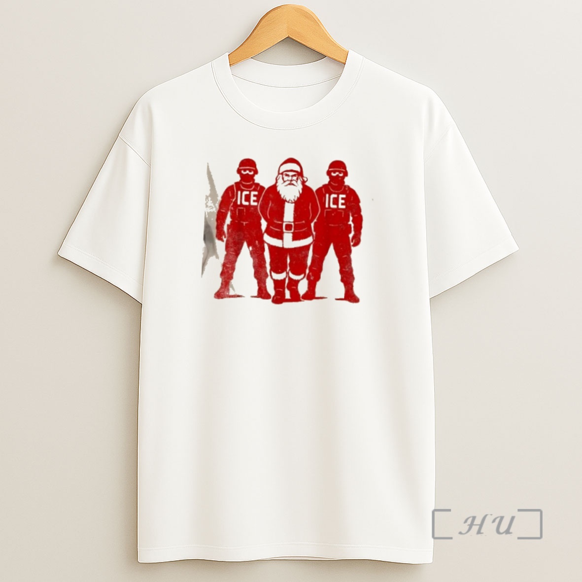 Officials Anti Ice Christmas Santa Claus Jail Premium Shirt Sweatshirt Tee