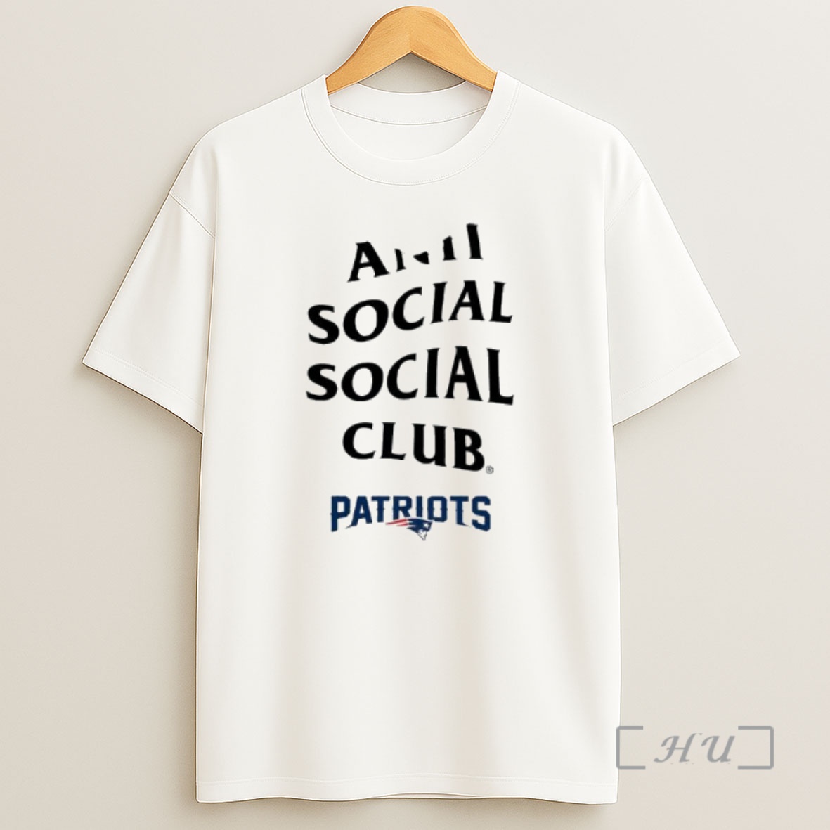 Officials Anti Social Social Club X New England Patriots Premium Shirt Sweatshirt Tee