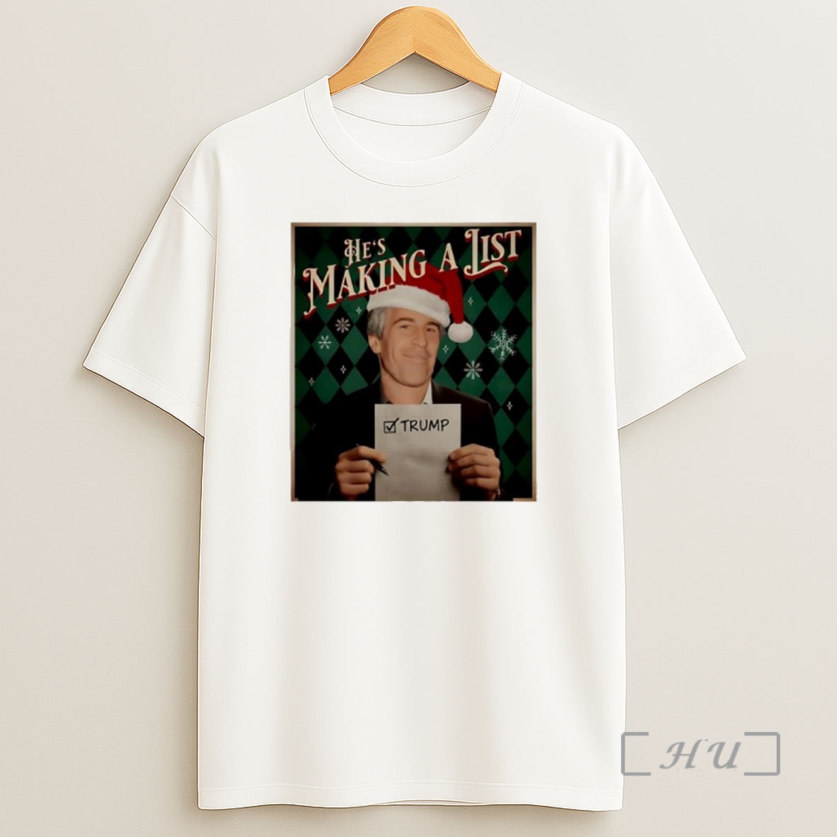 Officials Anti Trump Christmas Hes Making A List Premium Shirt Sweatshirt Tee