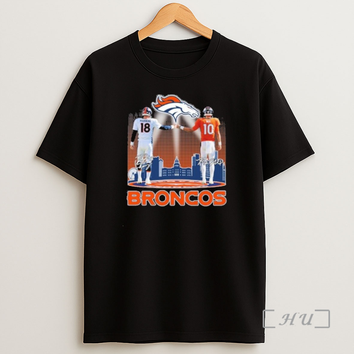 Officials Arch Manning Vs Bo Nix Denver Broncos Premium Shirt Sweatshirt Tee